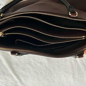 Gently used Coach satchel. 14.5 wide. 9 height. 6 depth.